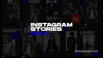 Instagram Stories Pack 3 Product Promo template preview