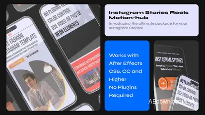 Instagram Stories-Reels for Youtube and Tik Tok Product Promo template preview