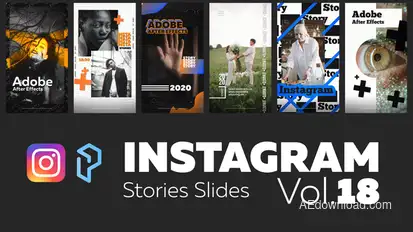 Instagram Stories Slides Vol. 18 Product Promo template preview