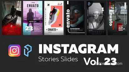 Instagram Stories Slides Vol. 23 Product Promo template preview