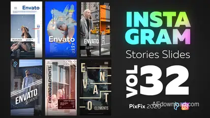 Instagram Stories Slides Vol. 32 Product Promo template preview