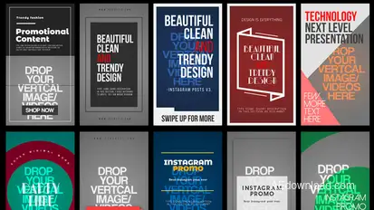 Instagram Stories V.3 Openers template preview