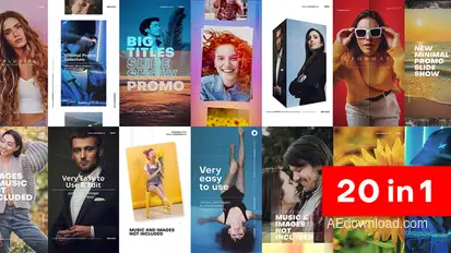 Instagram Story Slideshow Pack Product Promo template preview