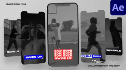 Instagram Swipe Up Product Promo template preview