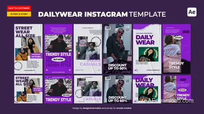 Instagram Template Product Promo template preview