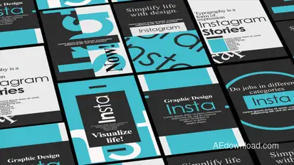 Instagram Typographic V3 Product Promo template preview