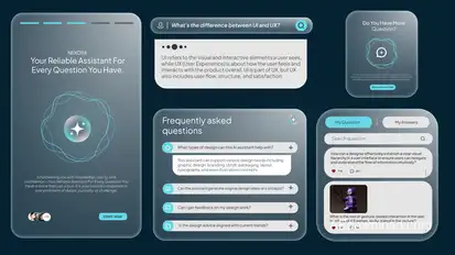 Interactive AI Kit Elements template preview