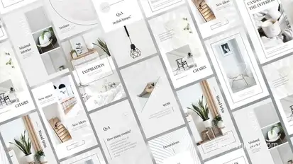 Interior Instagram Stories Product Promo template preview