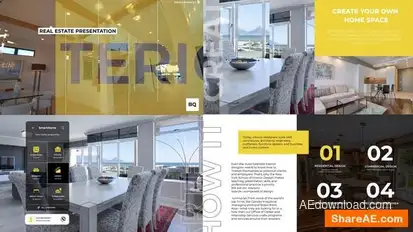 Interior Promo Presentation Openers template preview