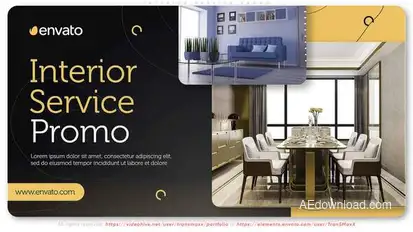 Interior Service Promo Product Promo template preview