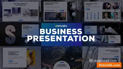 Videohive International Business Presentation Openers template preview