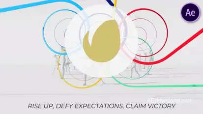 International Sport Games Logo Unveil Openers template preview