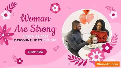 International Womans Day Promo Openers template preview