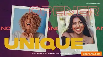 Intro Openers template preview