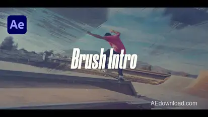 Intro - Brush Intro Openers template preview