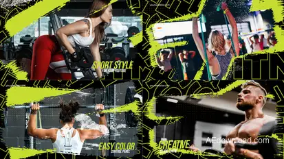 Grunge Intro | Active Openers template preview