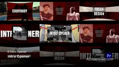 Intro/Opening - Intro Opener After Effects Project Files Openers template preview