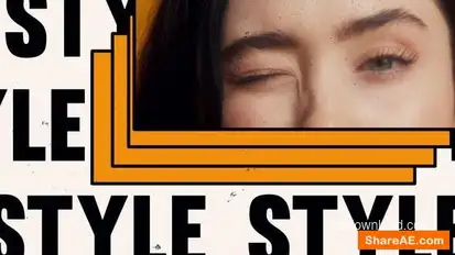 Retro Fashion Intro Openers template preview