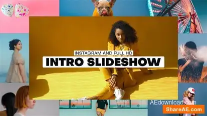 Intro Slideshow Openers template preview