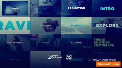 Intro Slideshow - Slideshow Openers template preview