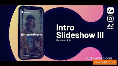 Intro Slideshow Vertical Openers template preview