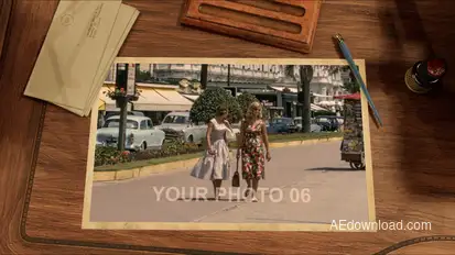 Investigation Slideshow Video Displays template preview