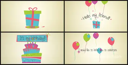 Invitation Card Openers template preview