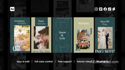 Invitation Instagram Reels Product Promo template preview