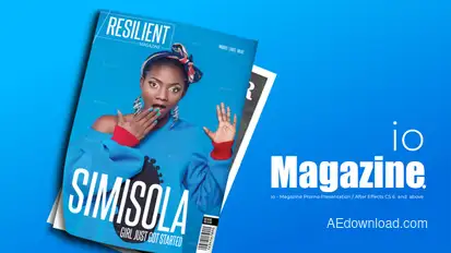 io - Magazine Product Promo template preview