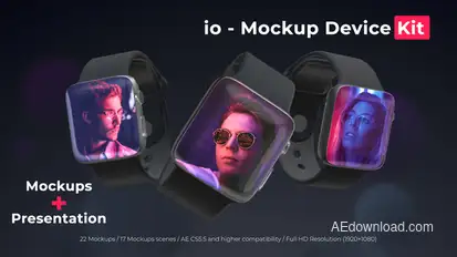 io - Mockup Device Kit Product Promo template preview