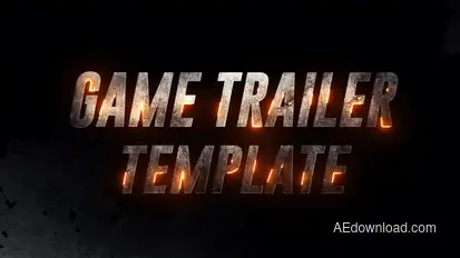 Iron Game Trailer Openers template preview