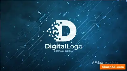 IT Digital Logo Logo Stings template preview