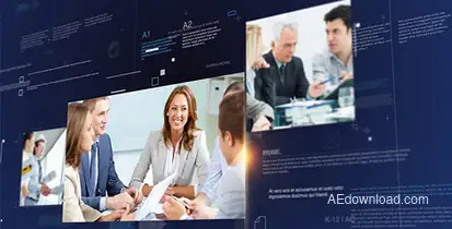 IT Slideshow Video Displays template preview