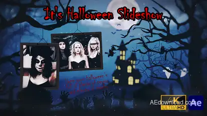 Its Halloween Slideshow - 4k Openers template preview