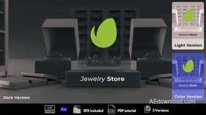 Jewelry Store Logo Stings template preview