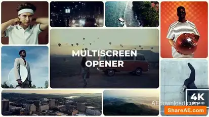 Joyful  Memorial Slideshow | Travel Creative Multiscreen Intro Openers template preview