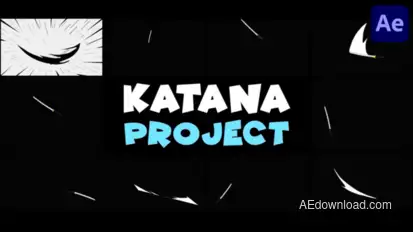 Katana Project | After Effects Elements template preview