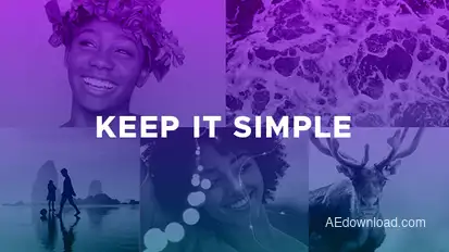 Keep It Simple / Title Sequence Video Displays template preview