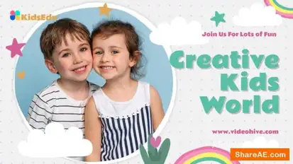 Kid's Education Promo Openers template preview