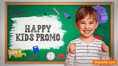 Kids Education Promo I Back To School Openers template preview