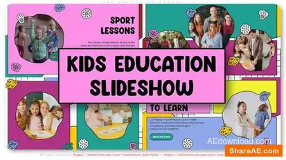 Kids Education Promotion Openers template preview