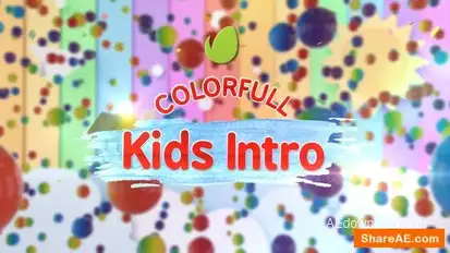 Kids Intro Openers template preview