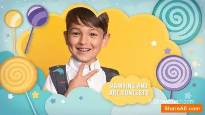 Kids Promo 4K Openers template preview