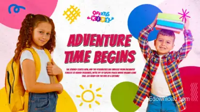 Kids Promo Slideshow Openers template preview