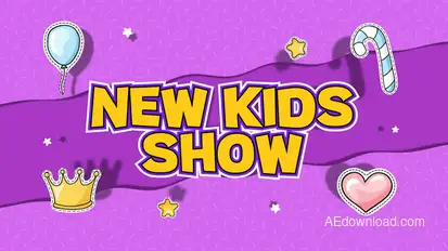 Kids Show Broadcast Pack broadcast-packages template preview