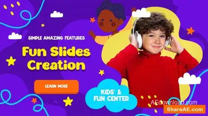 Kids Slideshow Openers template preview