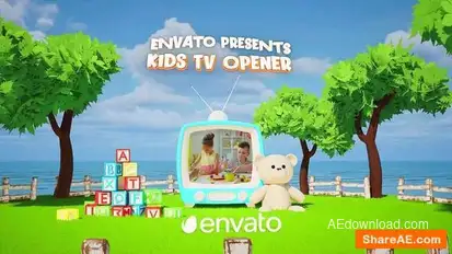 Kids Tv Opener Openers template preview