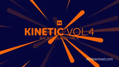 Kinetic Backgrounds 4 Elements template preview