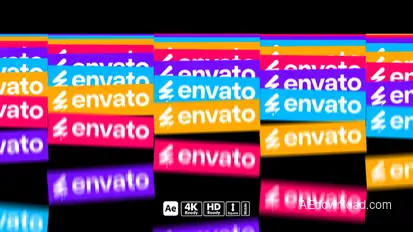 Kinetic Box Logo Logo Stings template preview