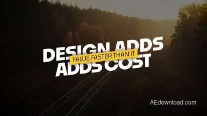 Kinetic Titles Titles template preview